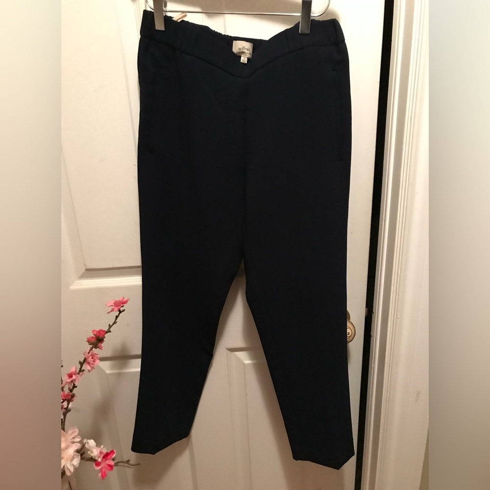 Wilfred Darontal Navy Ankle Pants